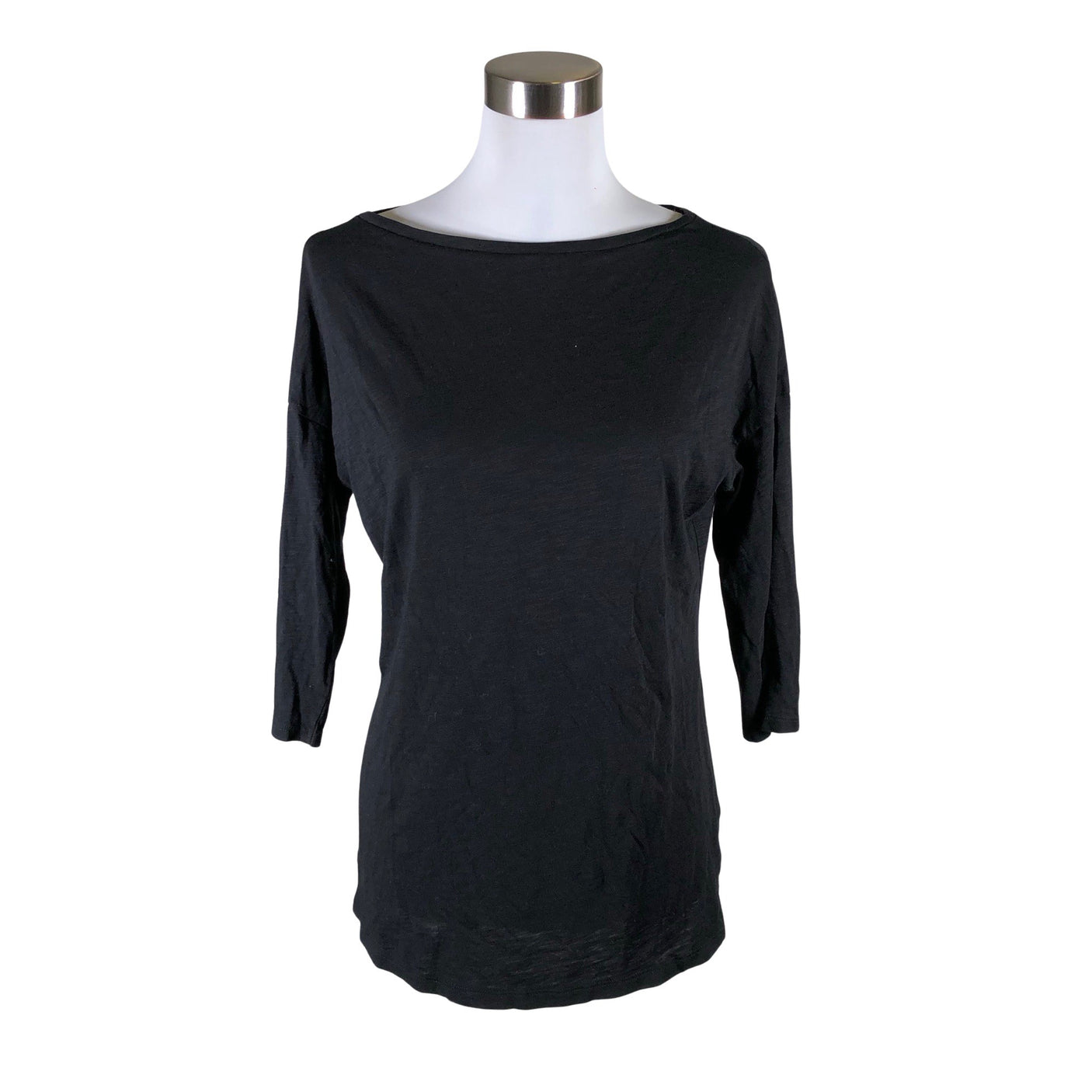 Unisex Sisley - Tricot shirt, size 38 - Black (1)