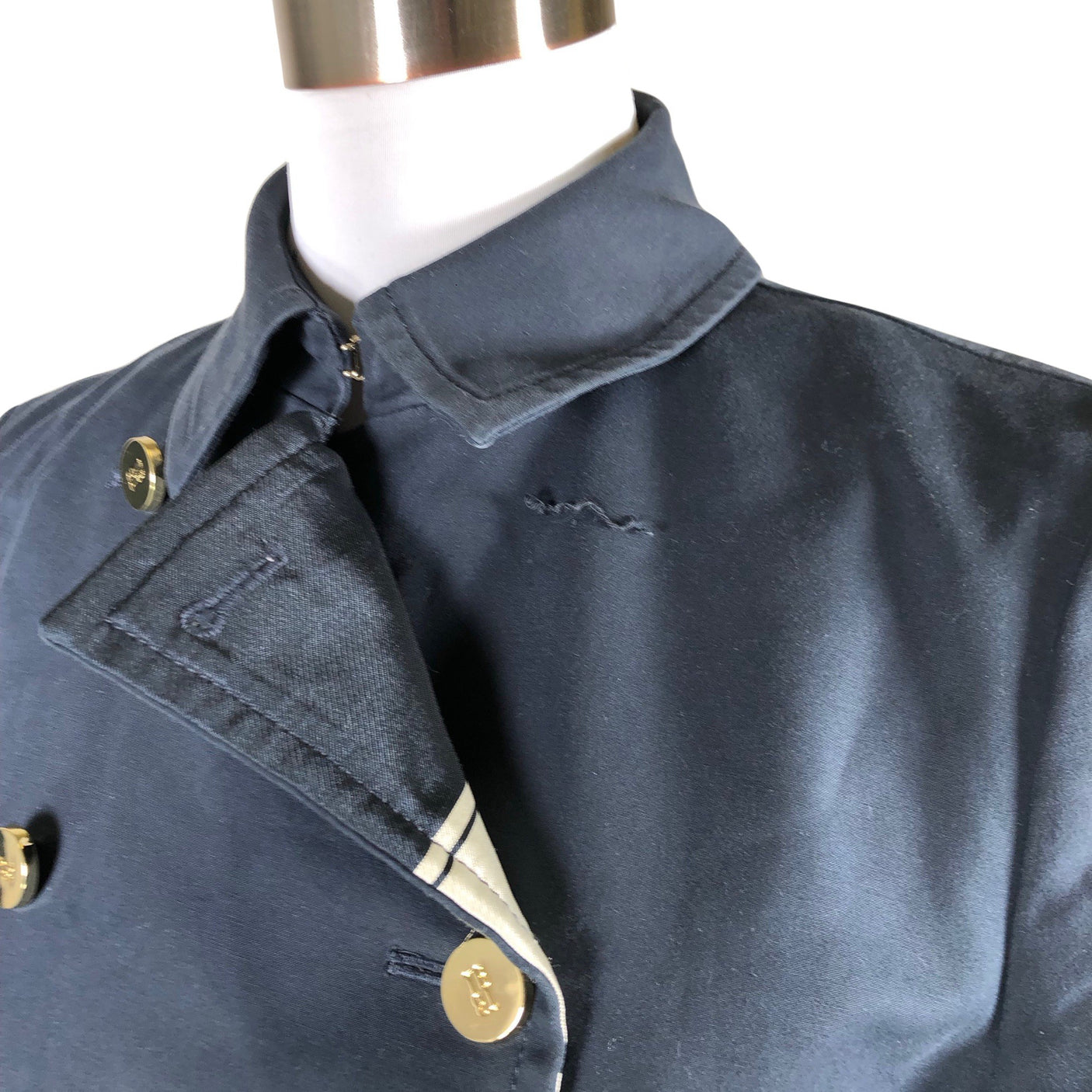 Unisex Ted Baker - Trench coat, size 40 - Blue (3)