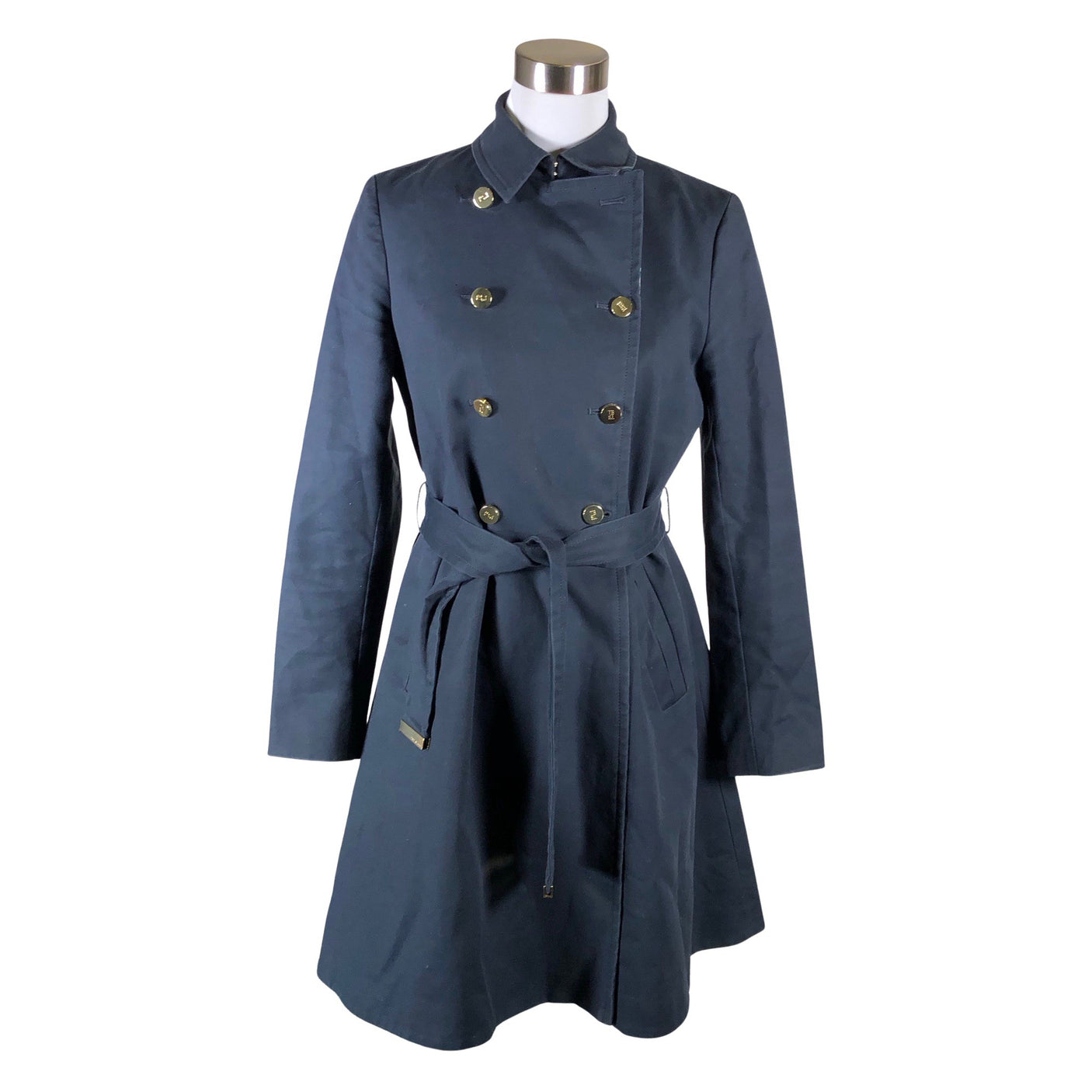 Unisex Ted Baker - Trench coat, size 40 - Blue (1)