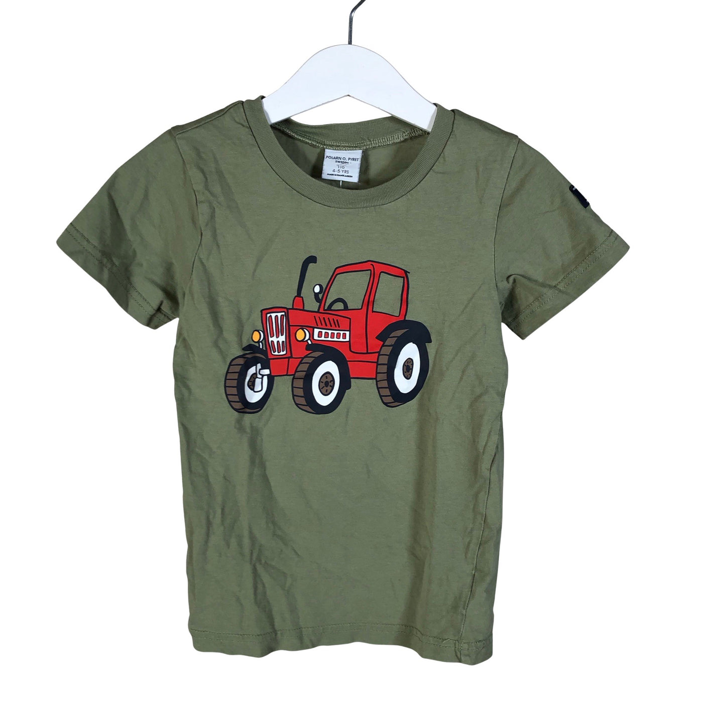 Unisex Polarn O. Pyret - T-shirt, size 104 - 110 - Green (1)