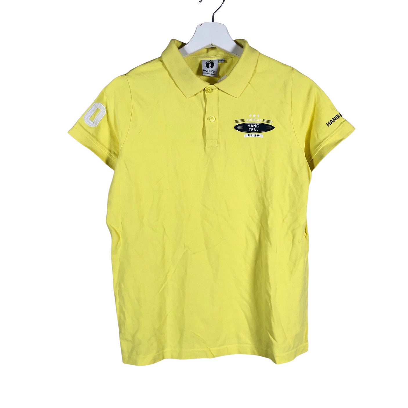 Unisex Hangten - Polo shirt, size 158 - 164 - Yellow (1)