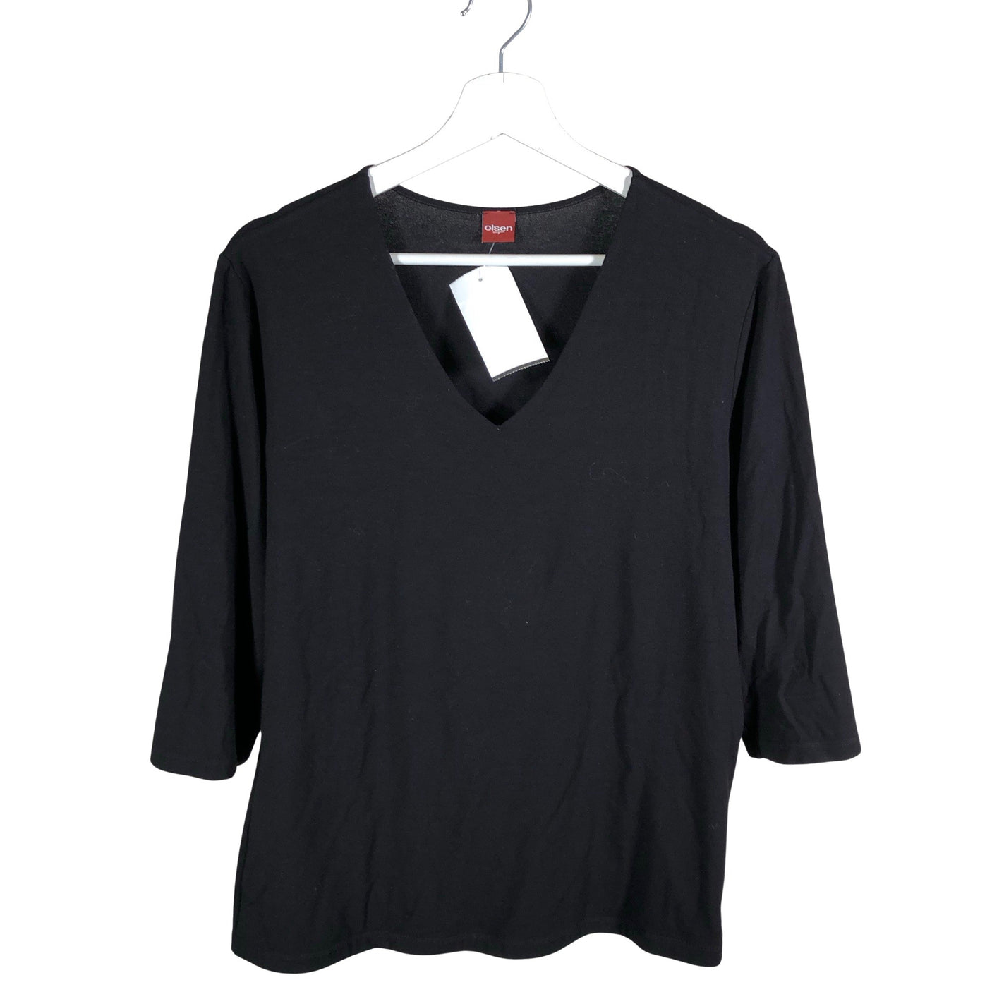 Unisex Olsen - Tricot shirt, size 46 - Black (1)