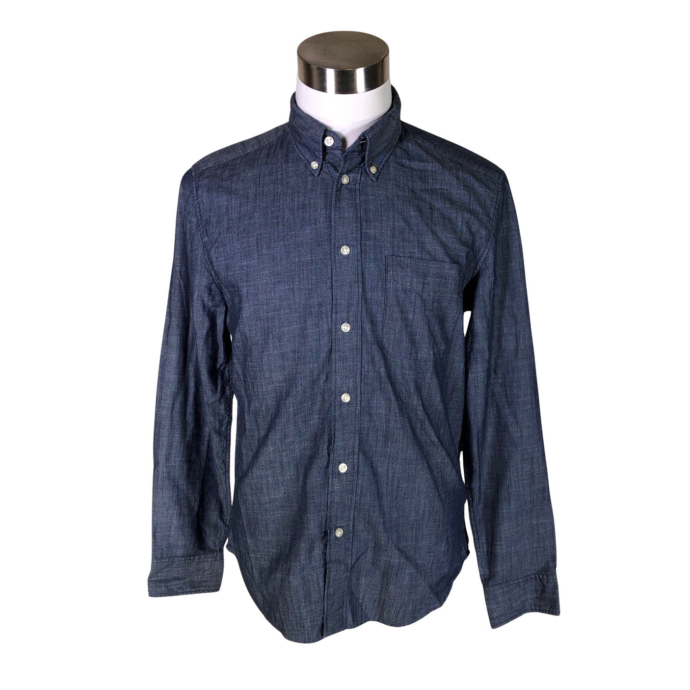 Unisex East West - Collared shirt, size M - Blue (1)
