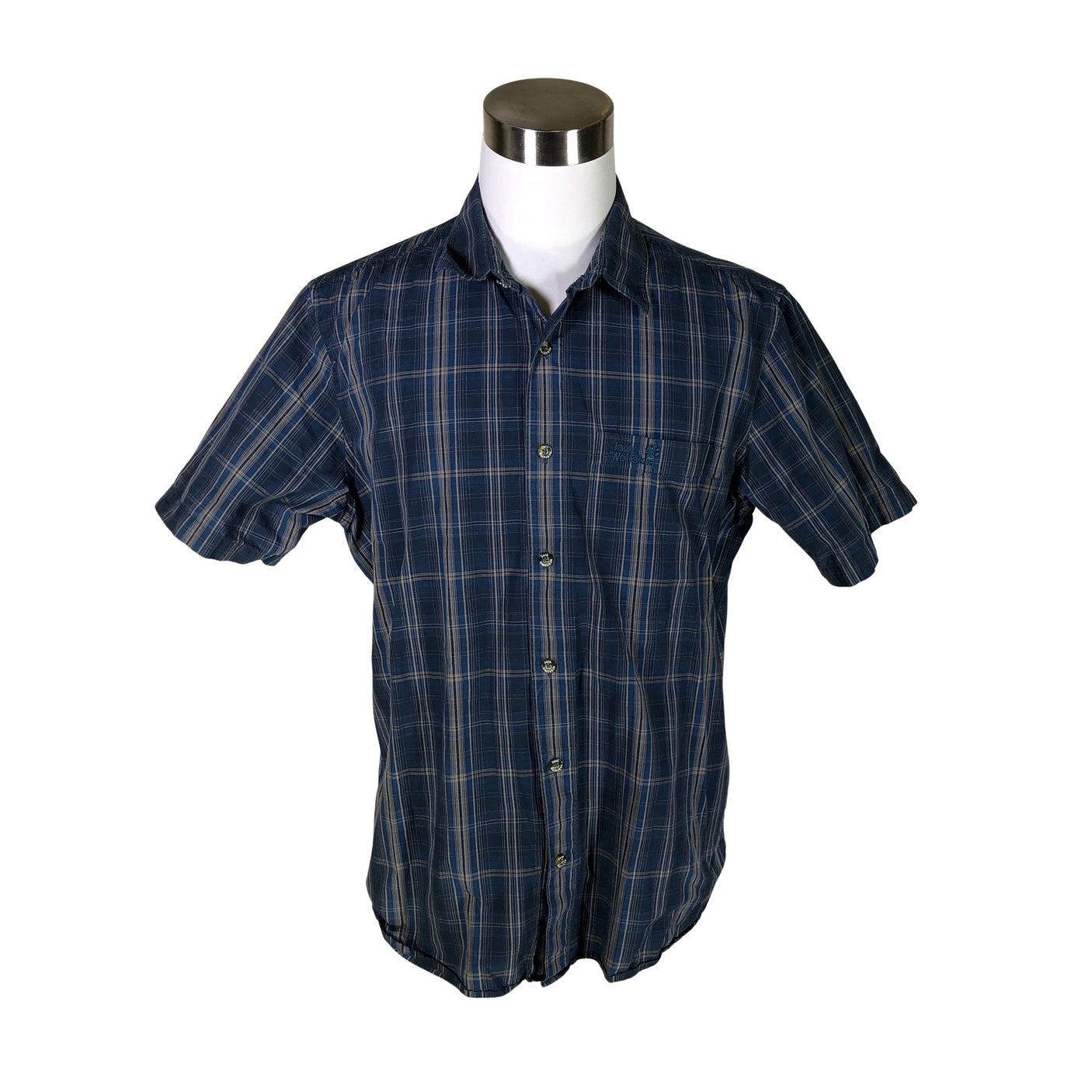 Unisex Jack Wolfskin - Collared shirt, size XL - Blue (1)