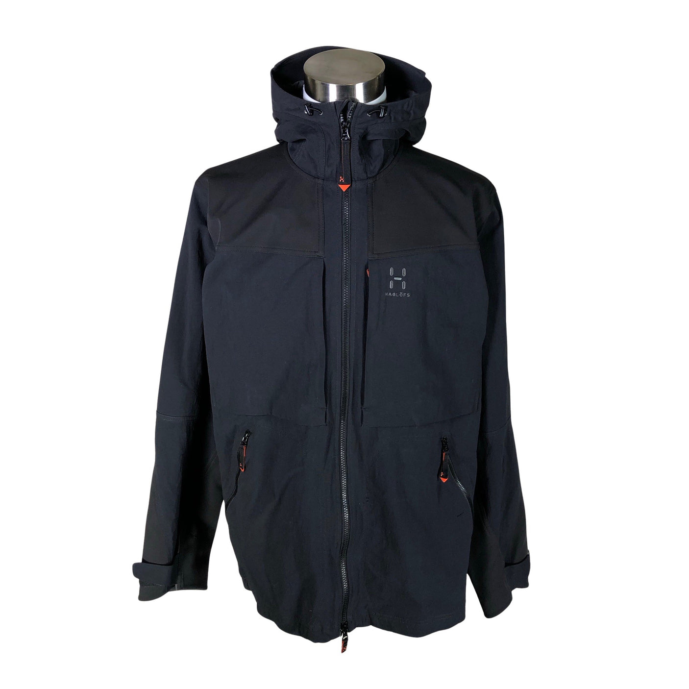 Unisex Haglöfs - Outdoor jacket, size XL - Black (1)