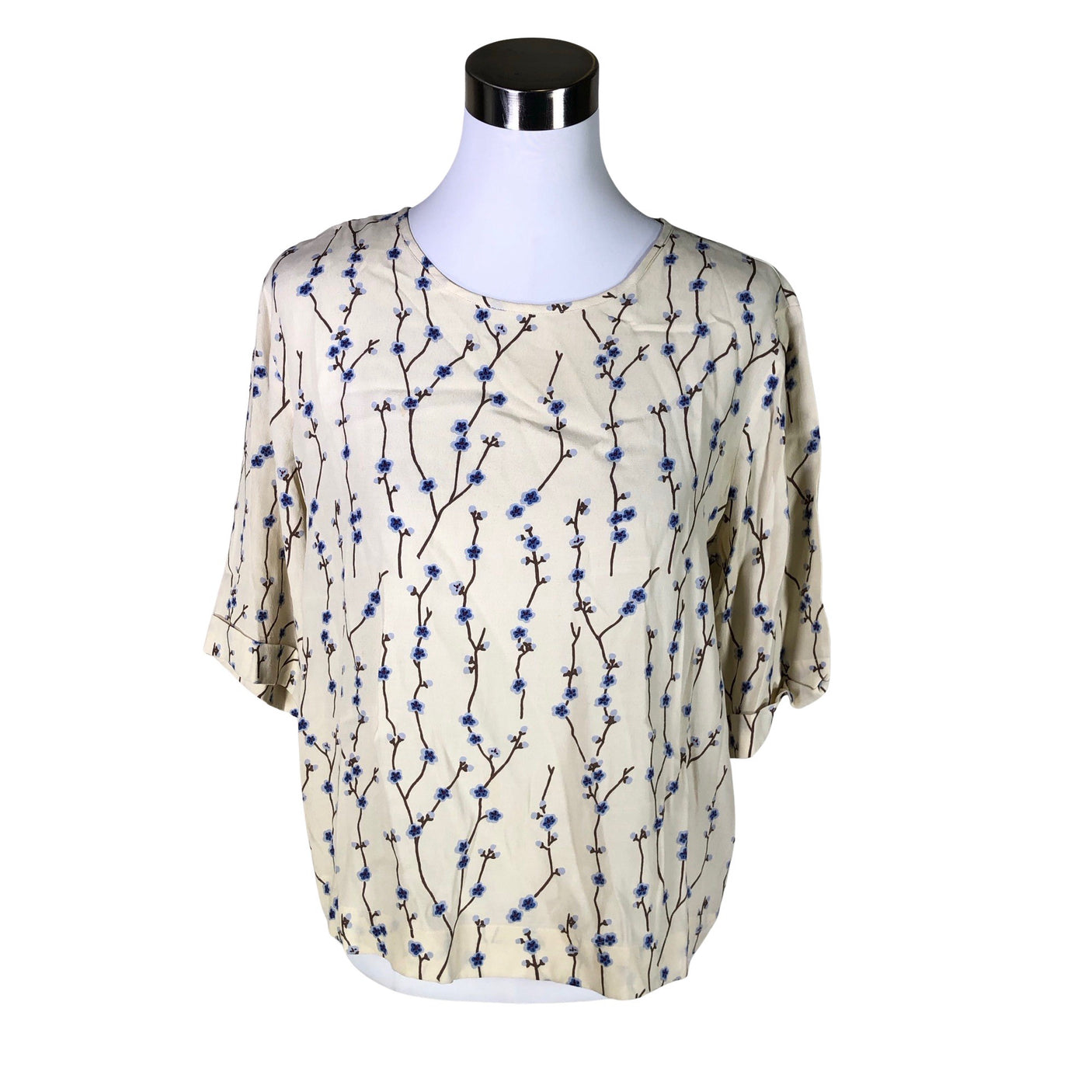 Unisex Libertine-Libertine - Short-sleeved blouse, size 34 - Natural white (1)
