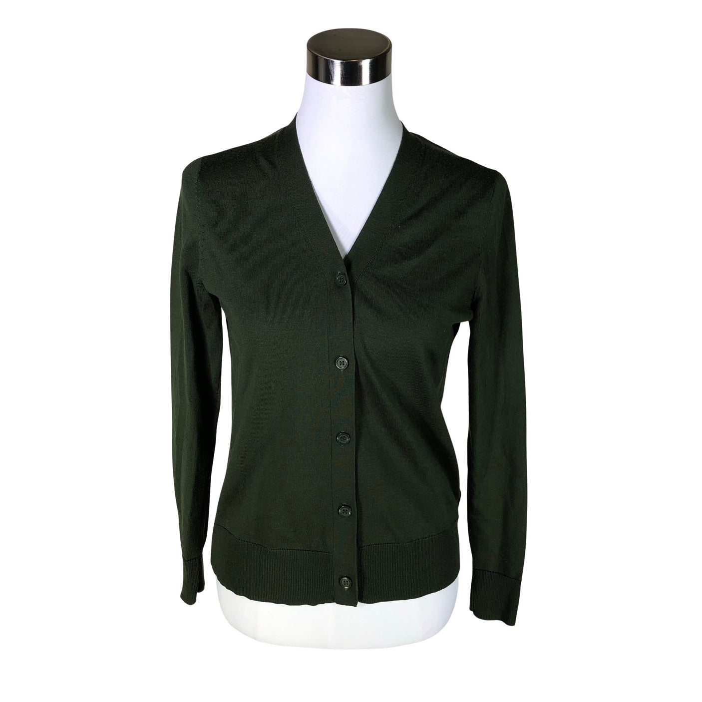 Unisex COS - Cardigan, size 34 - Green (1)