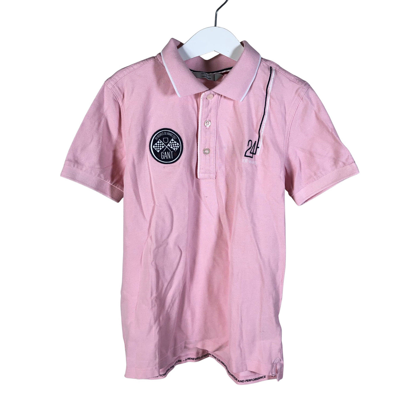 Unisex Gant - Polo shirt, size 134 - 140 - Light pink (1)