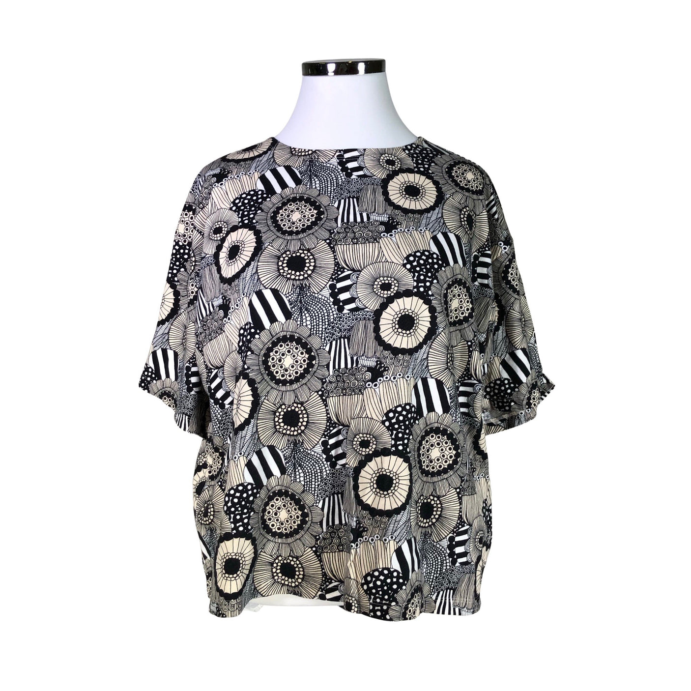 Unisex Uniqlo - T-shirt, size 44 - Black (1)