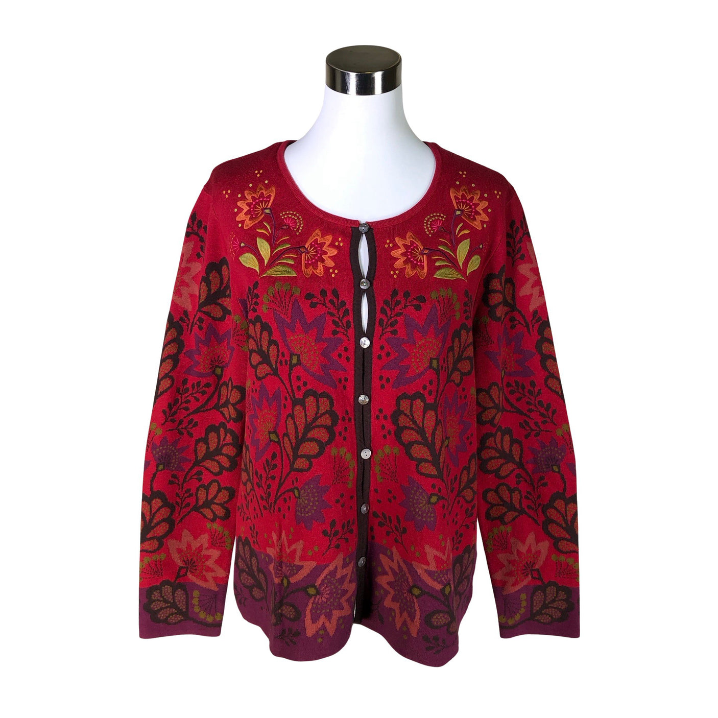 Unisex Gudrun Sjöden - Cardigan, size 40 - Red (1)