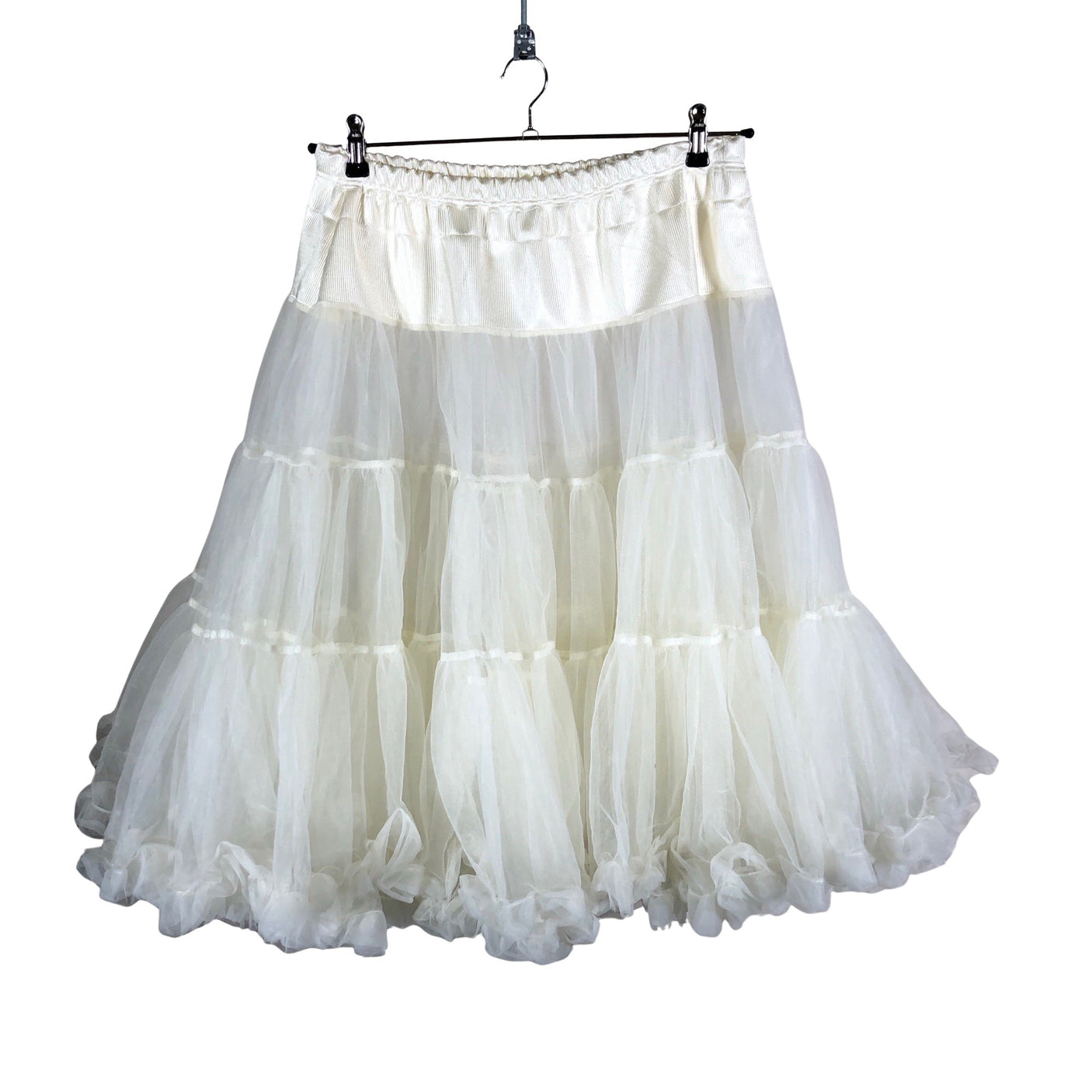 Unisex Handmade - Tulle skirt, size 40 - Natural white (1)