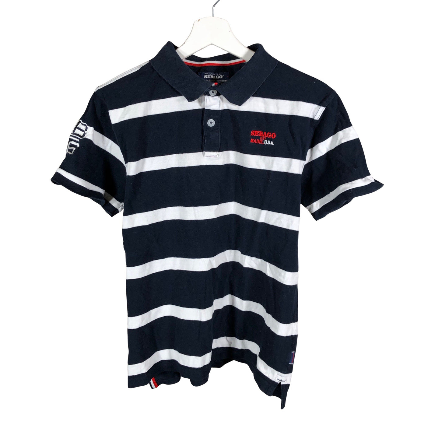 Unisex Sebago - Polo shirt, size L - Blue (1)