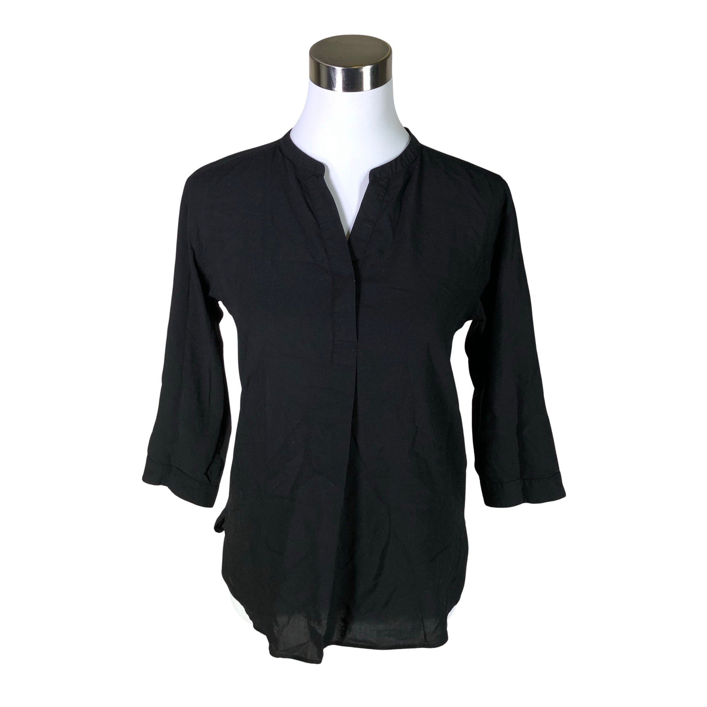 Unisex Uniqlo - Blouse, size 34 - Black (1)
