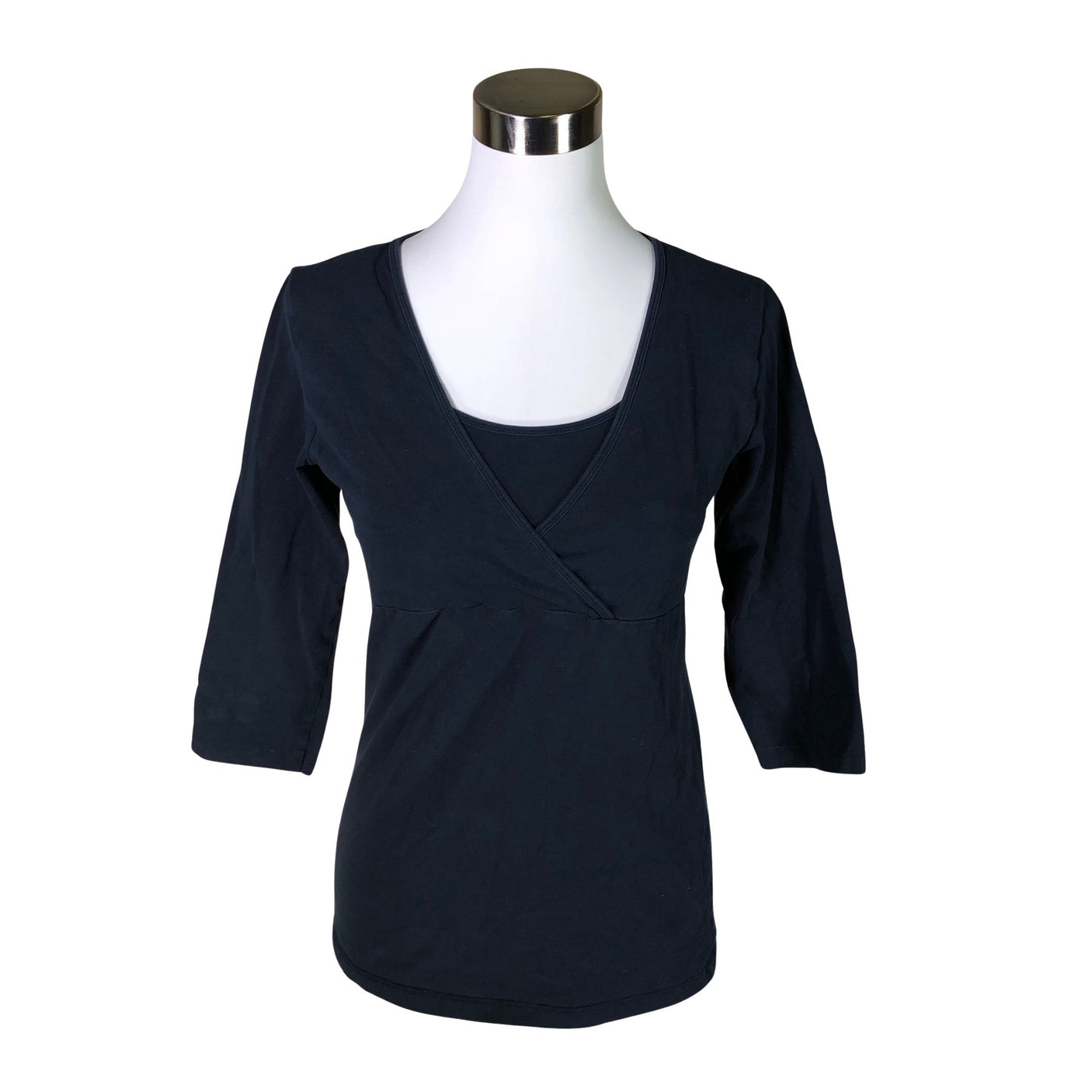 Unisex Mama Licious - Tricot shirt, size 38 - Blue (1)