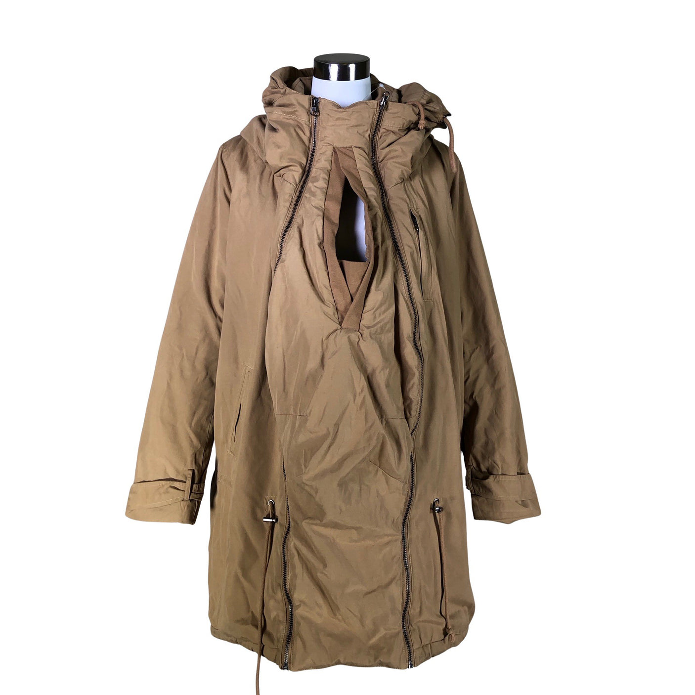 Unisex Mama Licious - Winter jacket, size 38 - Brown (3)