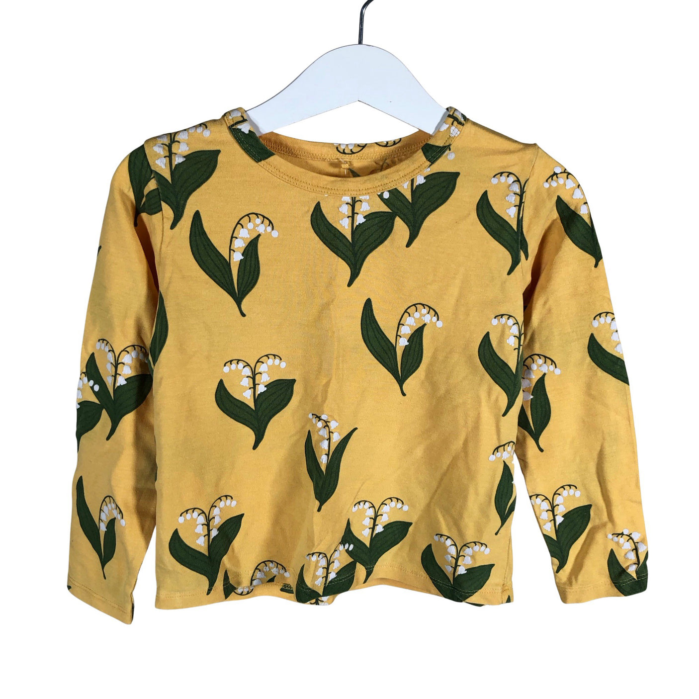 Unisex Mini Rodini - Tricot shirt, size 92 - 98 - Yellow (1)