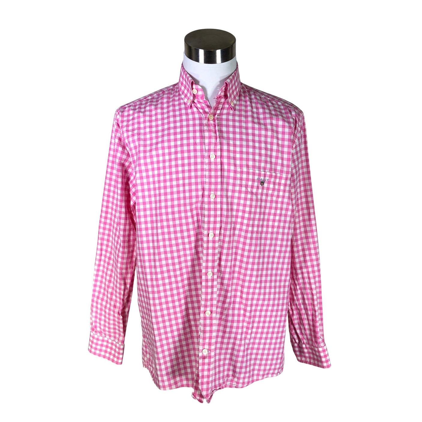 Unisex Gant - Collared shirt, size L - Pink (1)