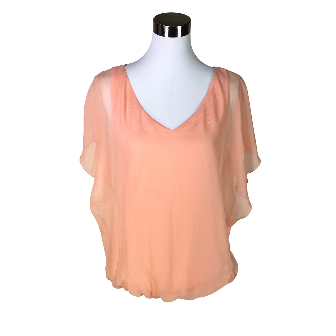 Unisex Esprit - Short-sleeved blouse, size 38 - Orange (1)