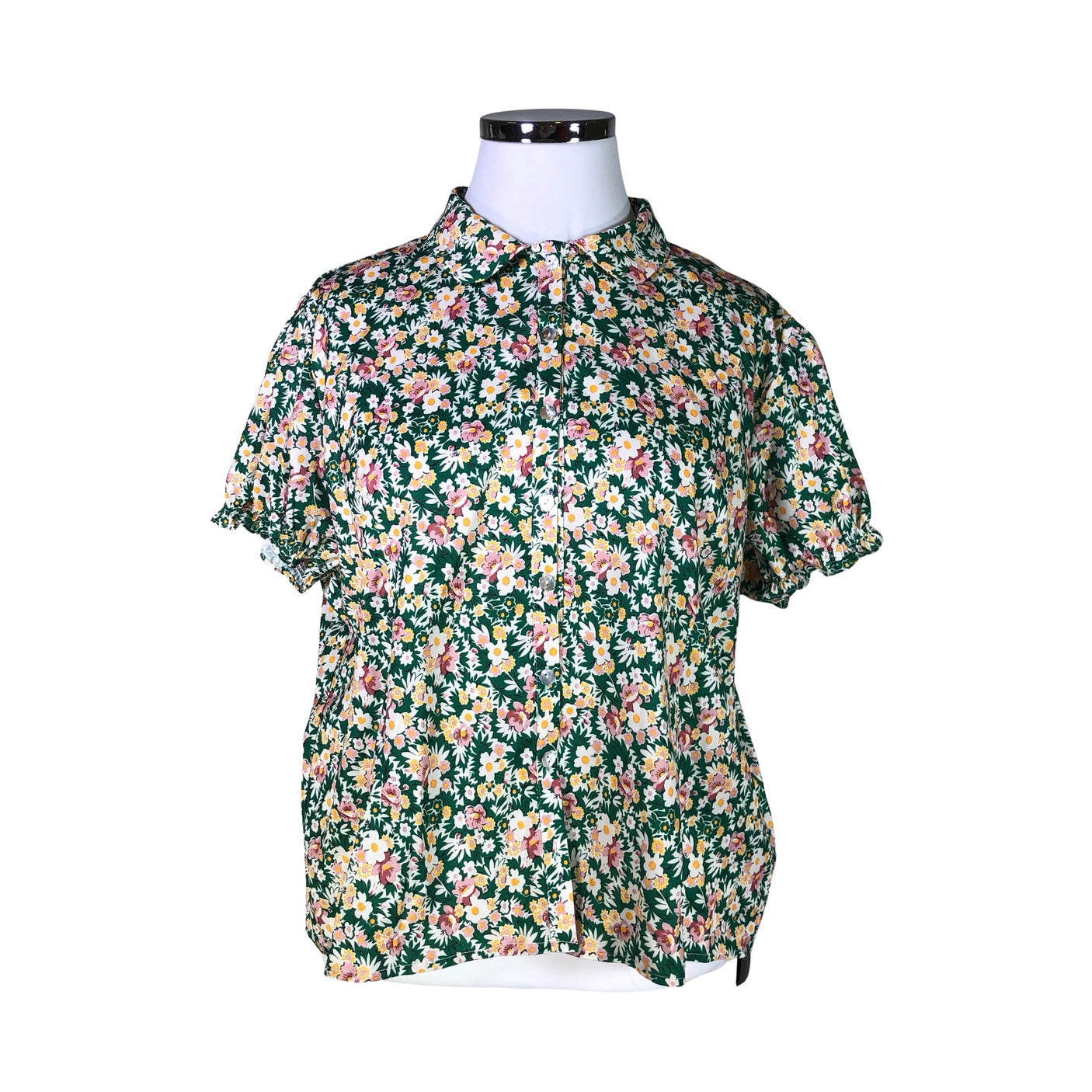 Unisex Banned Apparel - Short-sleeved blouse, size 46 - Green (1)