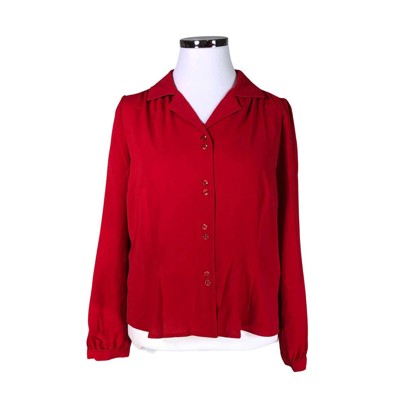 Unisex Collectif - Blouse, size 46 - Red (1)