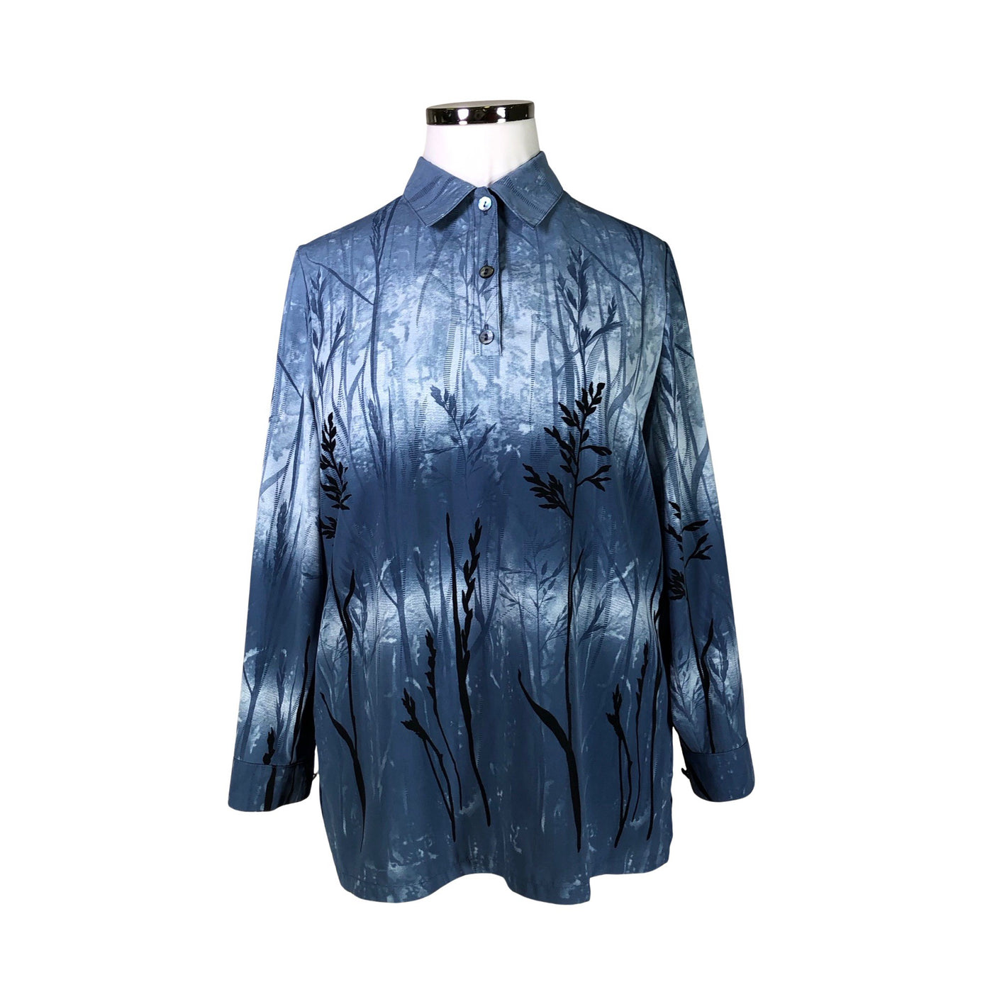 Unisex Atelier Goldner Schnitt - Schiffon tunic, size 46 - Light blue (1)