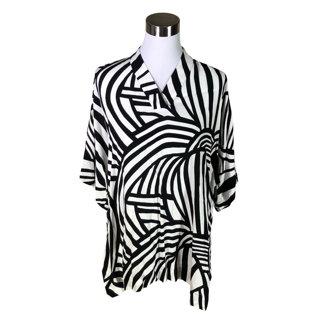 Unisex Marimekko - Schiffon tunic, size 38 - White (1)