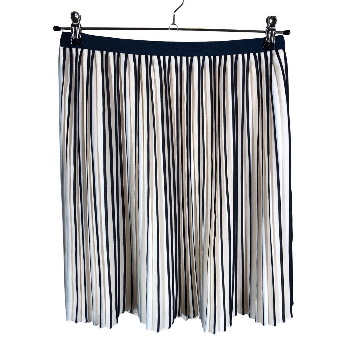 Unisex J.Crew - Pleated skirt, size 38 - White (1)