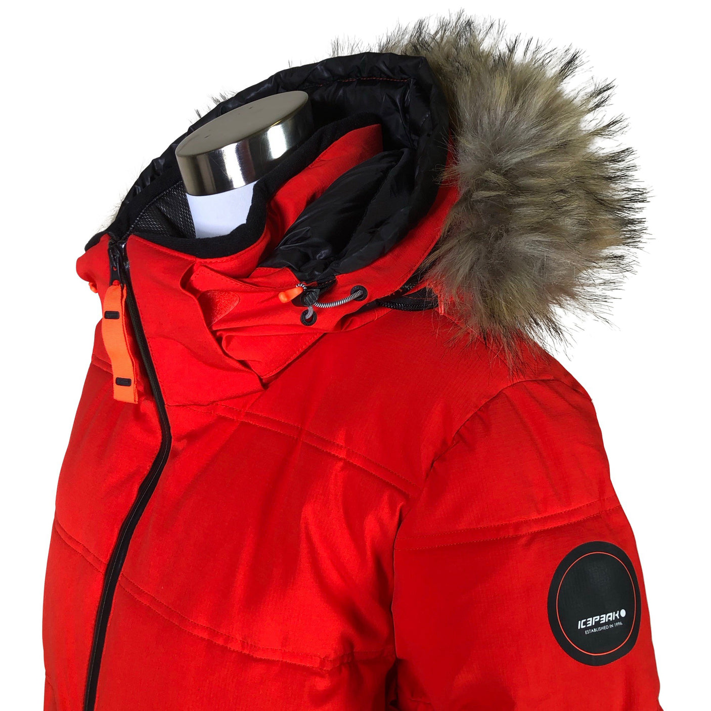 Unisex Icepeak - Winter jacket, size 40 - Red (3)