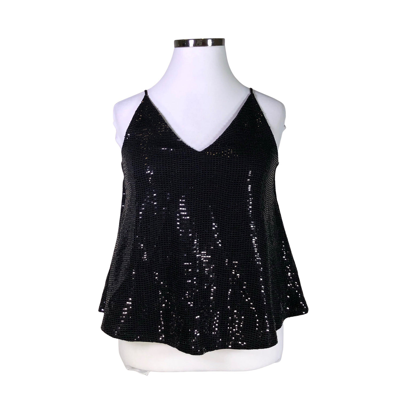 Unisex Lindex - Party top, size 42 - Black (1)