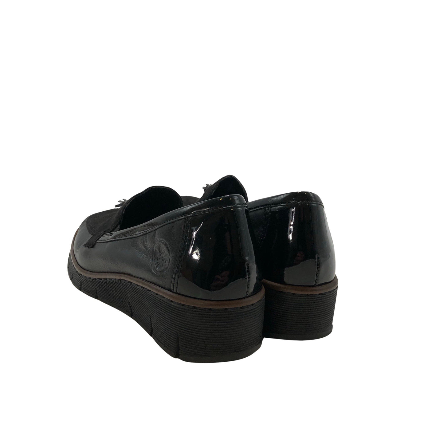 Unisex Rieker - Loafers, size 40 - Black (2)