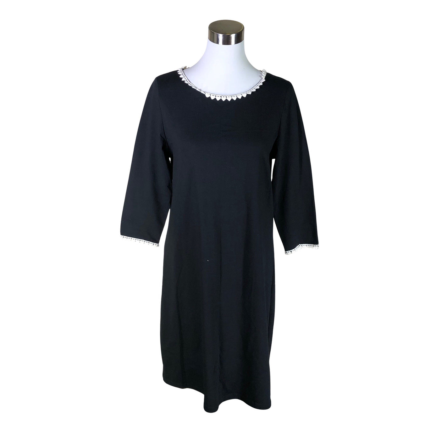 Unisex Lumoan - Tricot dress, size 40 - Black (1)