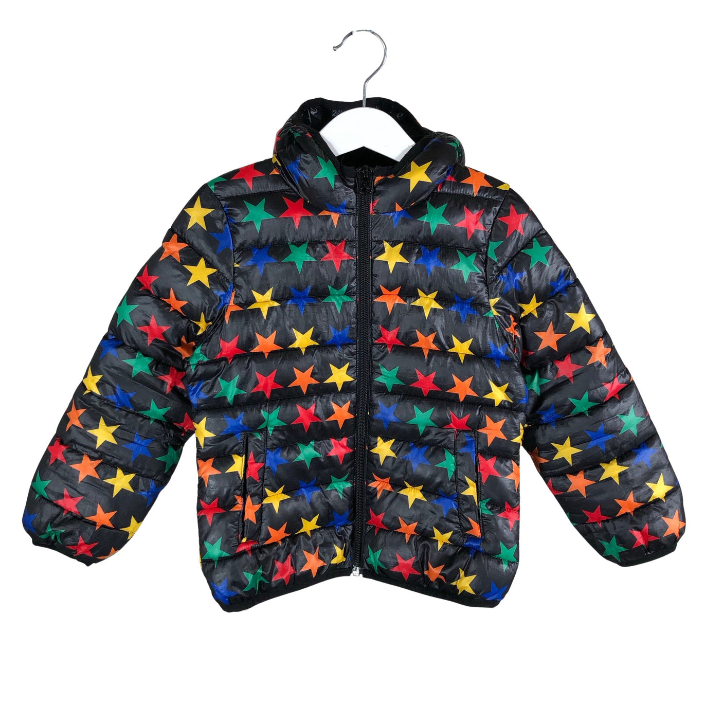 Unisex Benetton - Winter jacket, size 104 - 110 - Black (1)