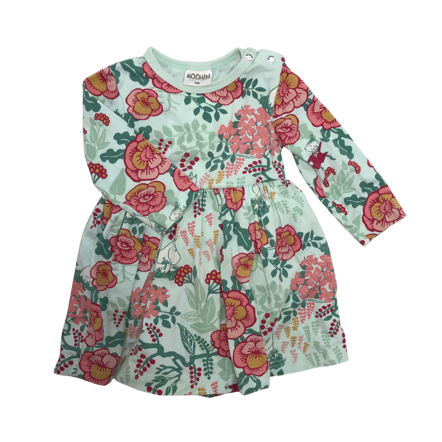 Unisex Martinex - Tricot dress, size 62 - 68 - Green (1)