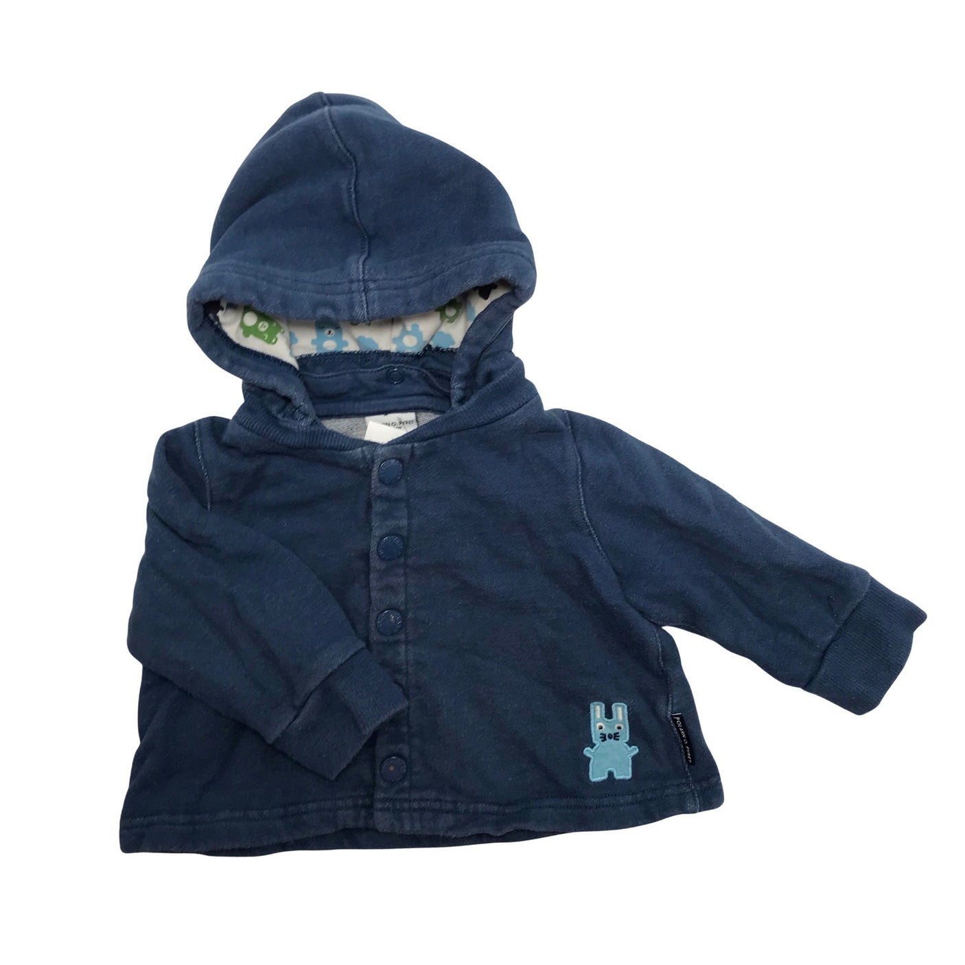 Unisex Polarn O. Pyret - Hoodie, size 62 - 68 - Blue (1)