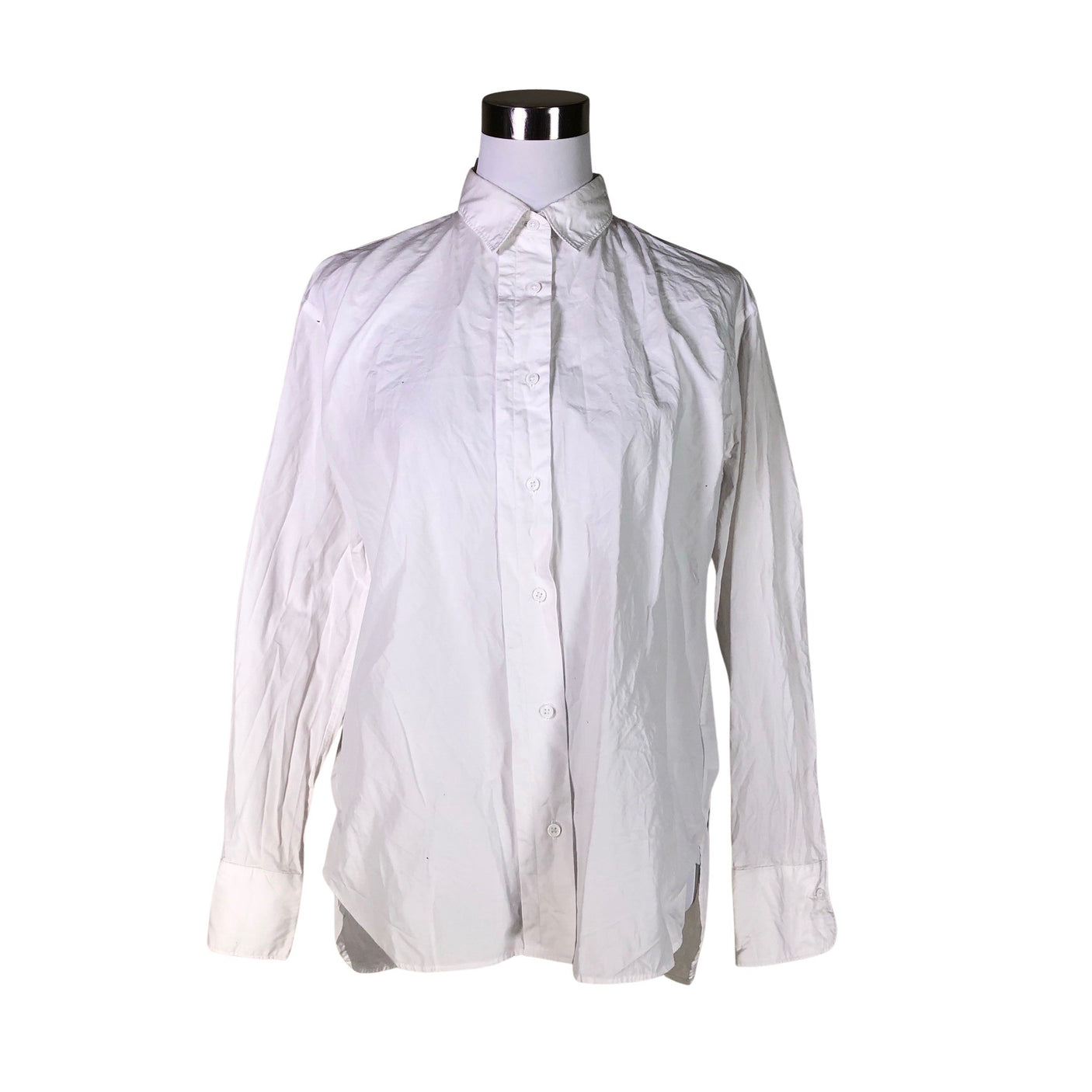 Unisex Uniqlo - Collared shirt, size 38 - White (1)