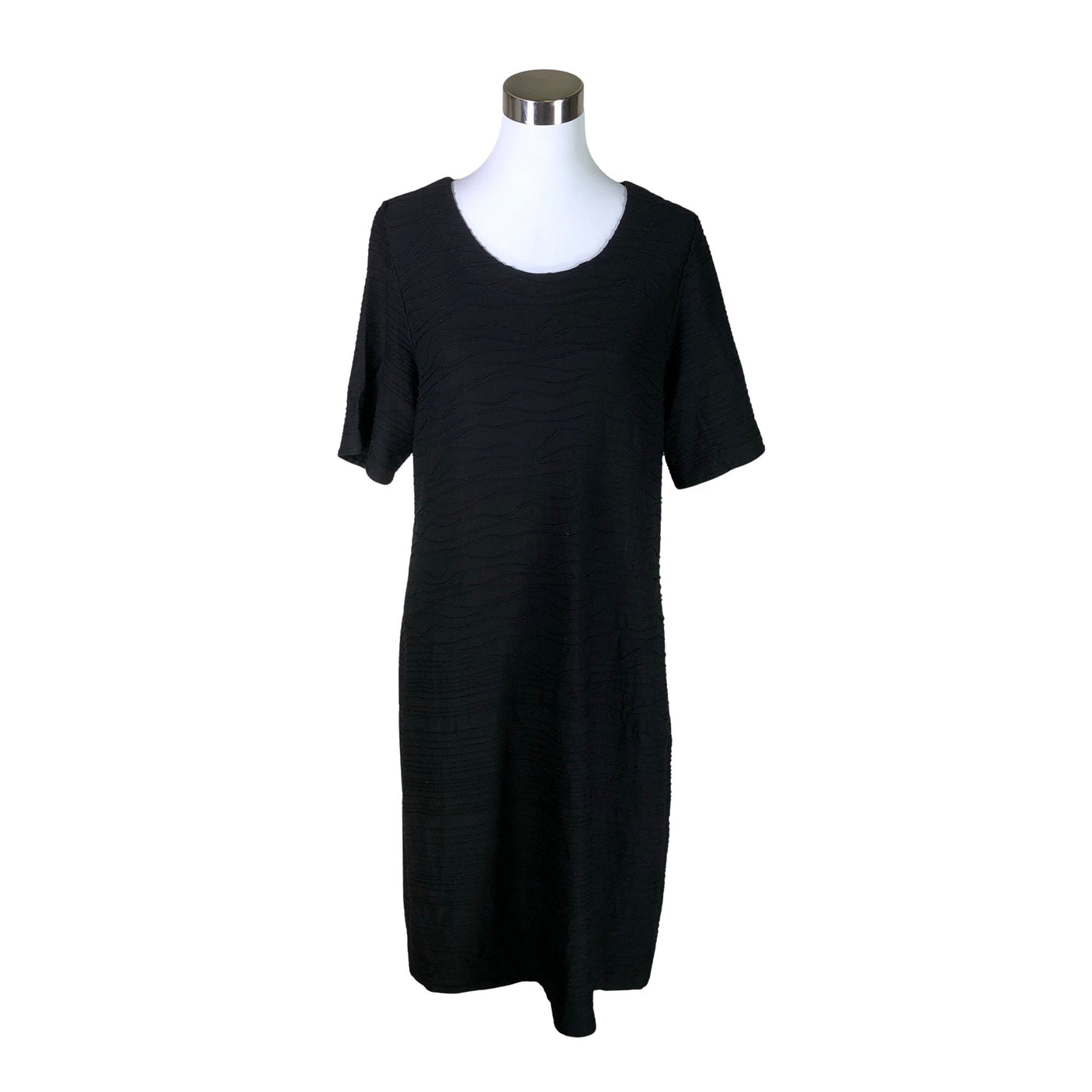 Unisex Aino - Tricot dress, size 40 - Black (1)