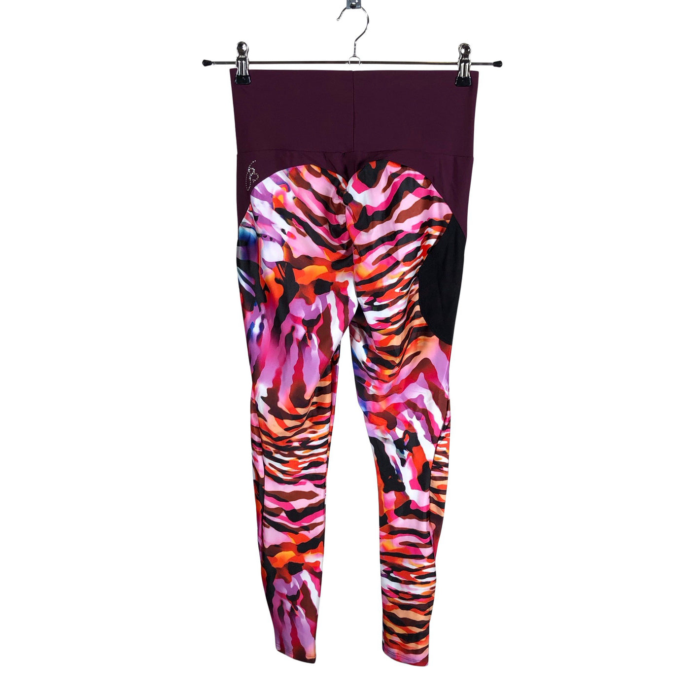 Unisex Biancaneve - Sports tights, size 38 - Wine red (2)