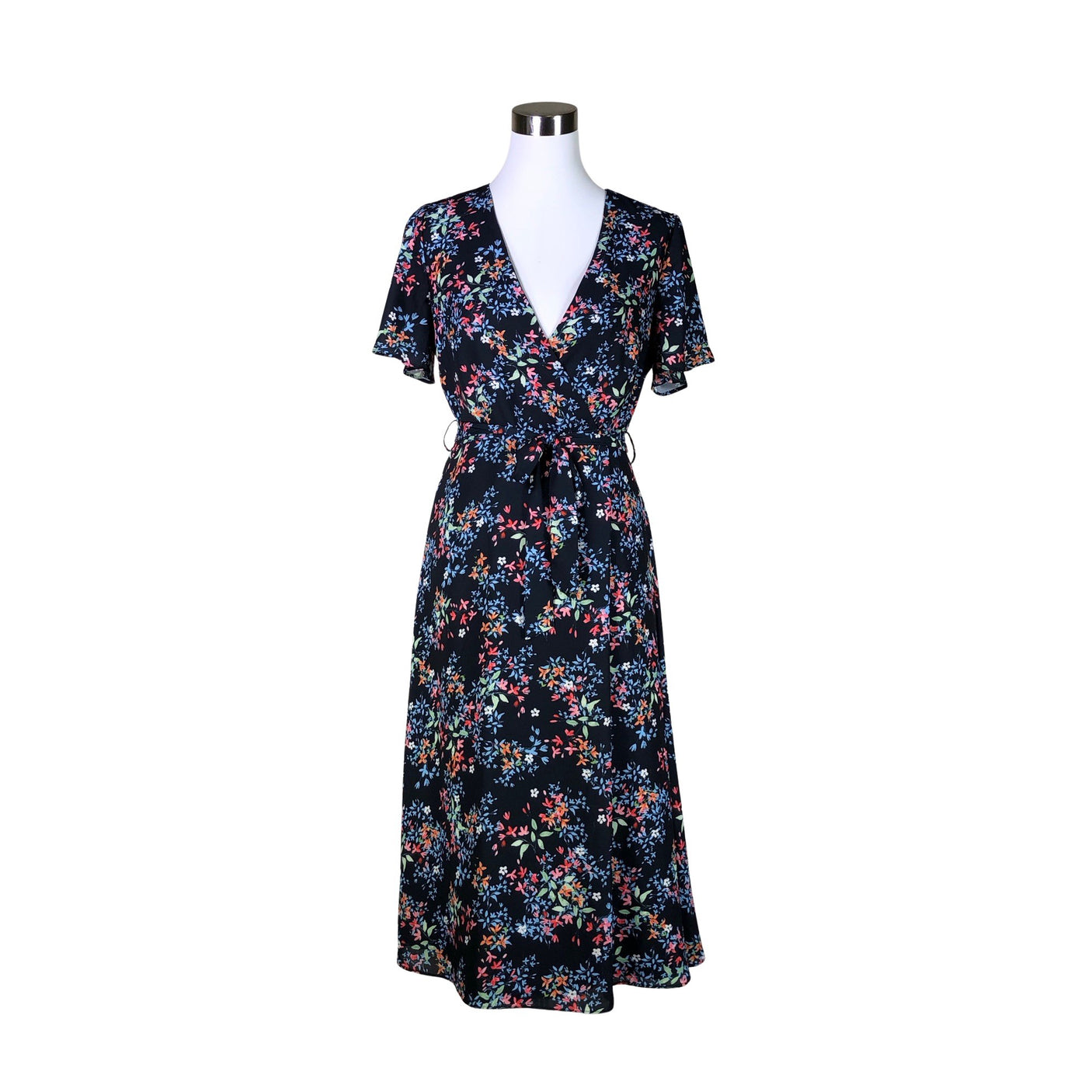 Unisex Esprit - Schiffon dress, size 36 - Blue (1)