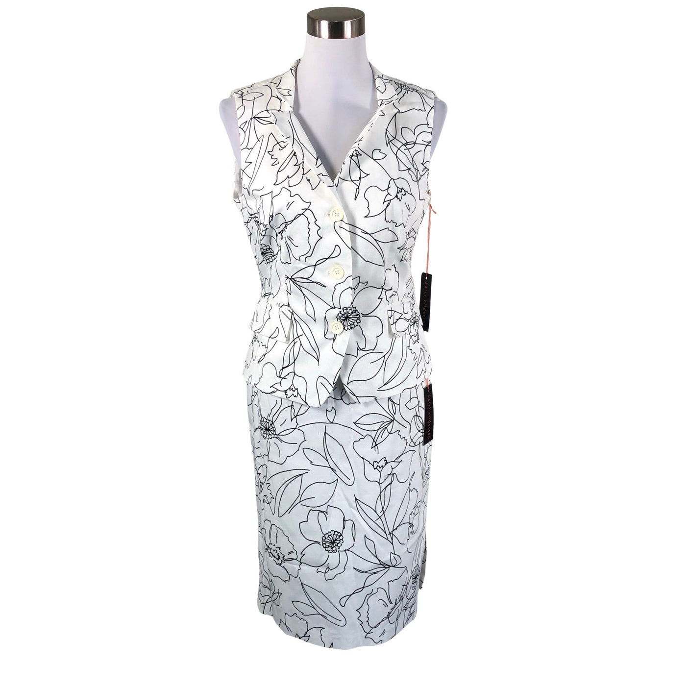 Unisex Kairi Vilderson - Vest, size 38 - White (1)