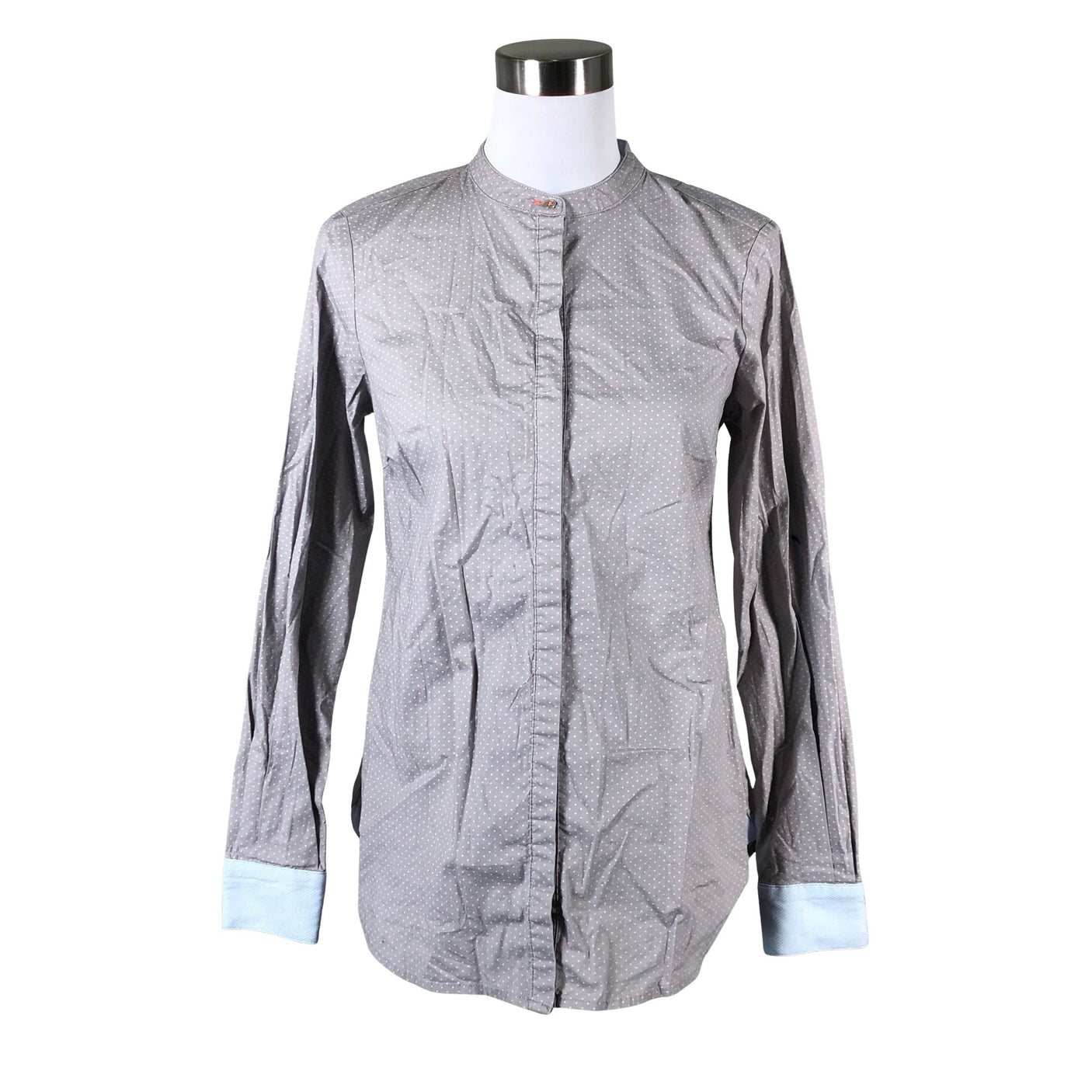 Unisex Rue de Femme - Collared shirt, size 38 - Gray (1)