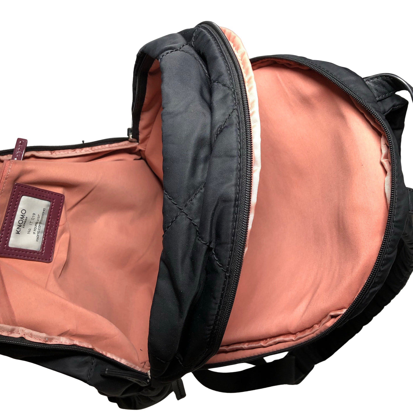 Unisex Knomo - Backpack, size Maxi - Black (3)