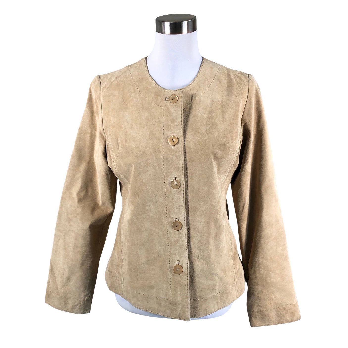 Unisex Proforma - Leather jacket, size 38 - Beige (1)