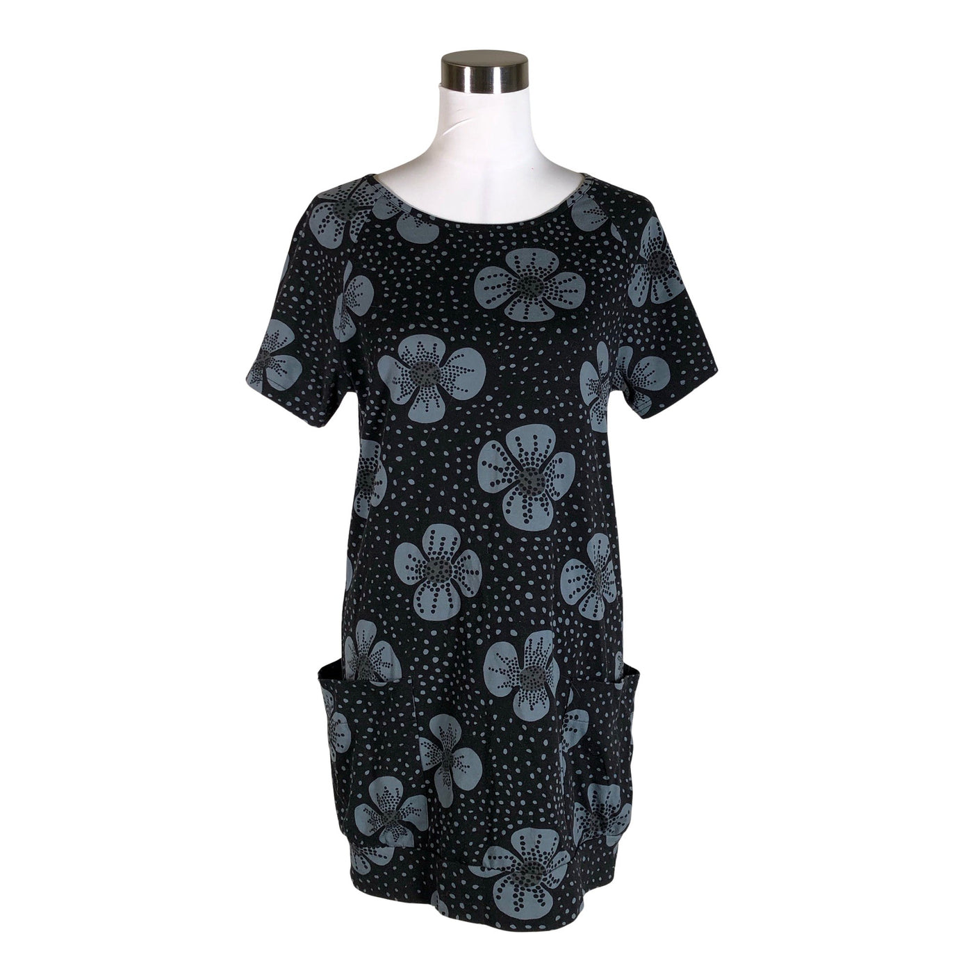 Unisex Marimekko - Tricot tunic, size 38 - Black (1)