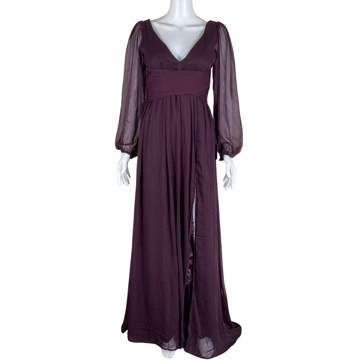 Unisex Lulus - Party dress, size 34 - Violet (1)