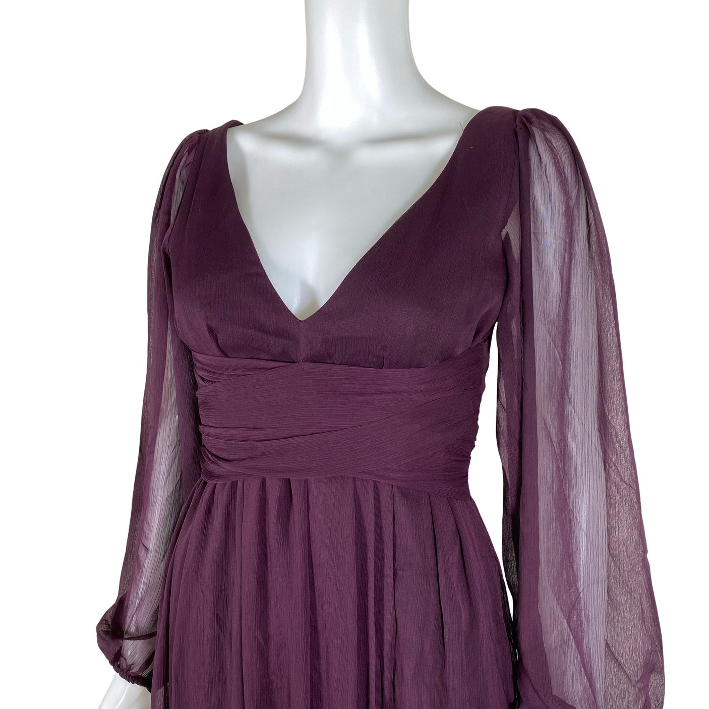 Unisex Lulus - Party dress, size 34 - Violet (3)