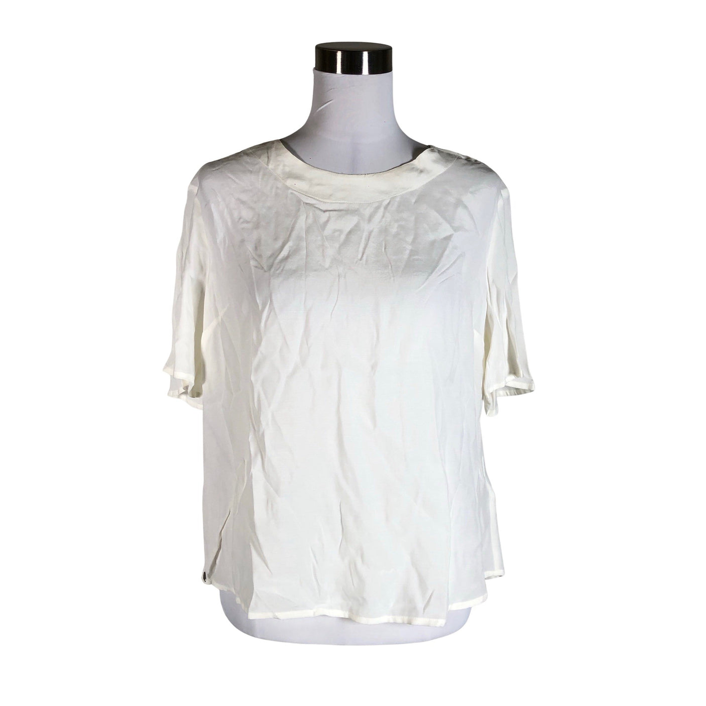Unisex IVKO - Short-sleeved blouse, size 40 - Natural white (1)