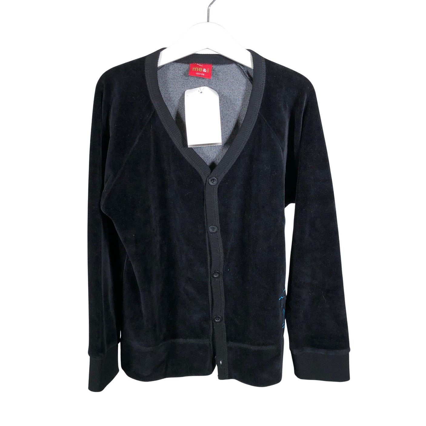 Unisex me&i - Cardigan, size 122 - 128 - Black (1)