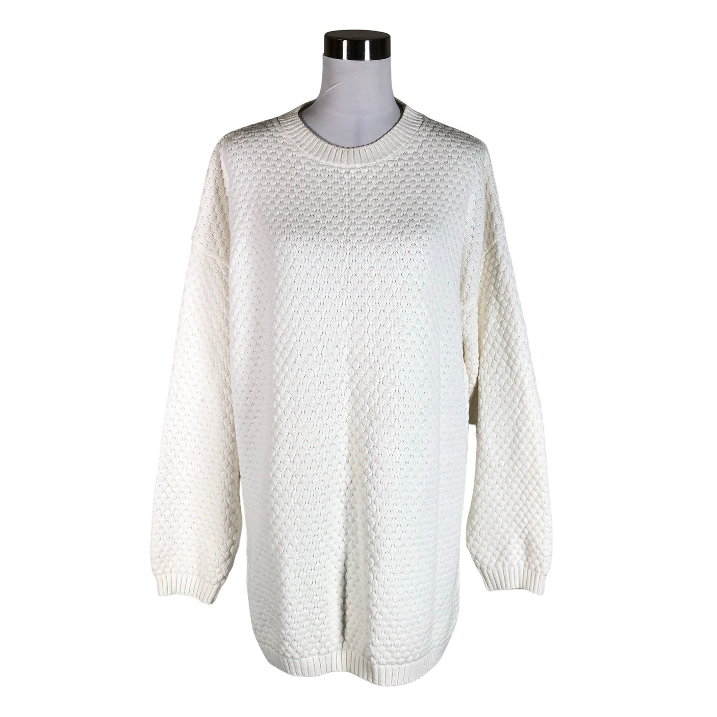 Unisex Nanso - Knit tunic, size 38 - White (1)