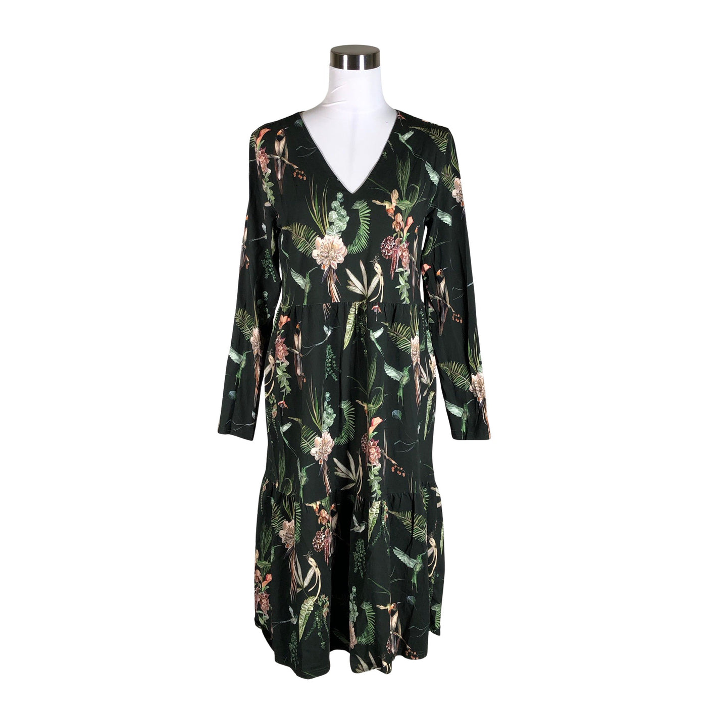 Unisex Nakoa - Tricot dress, size 38 - Green (1)