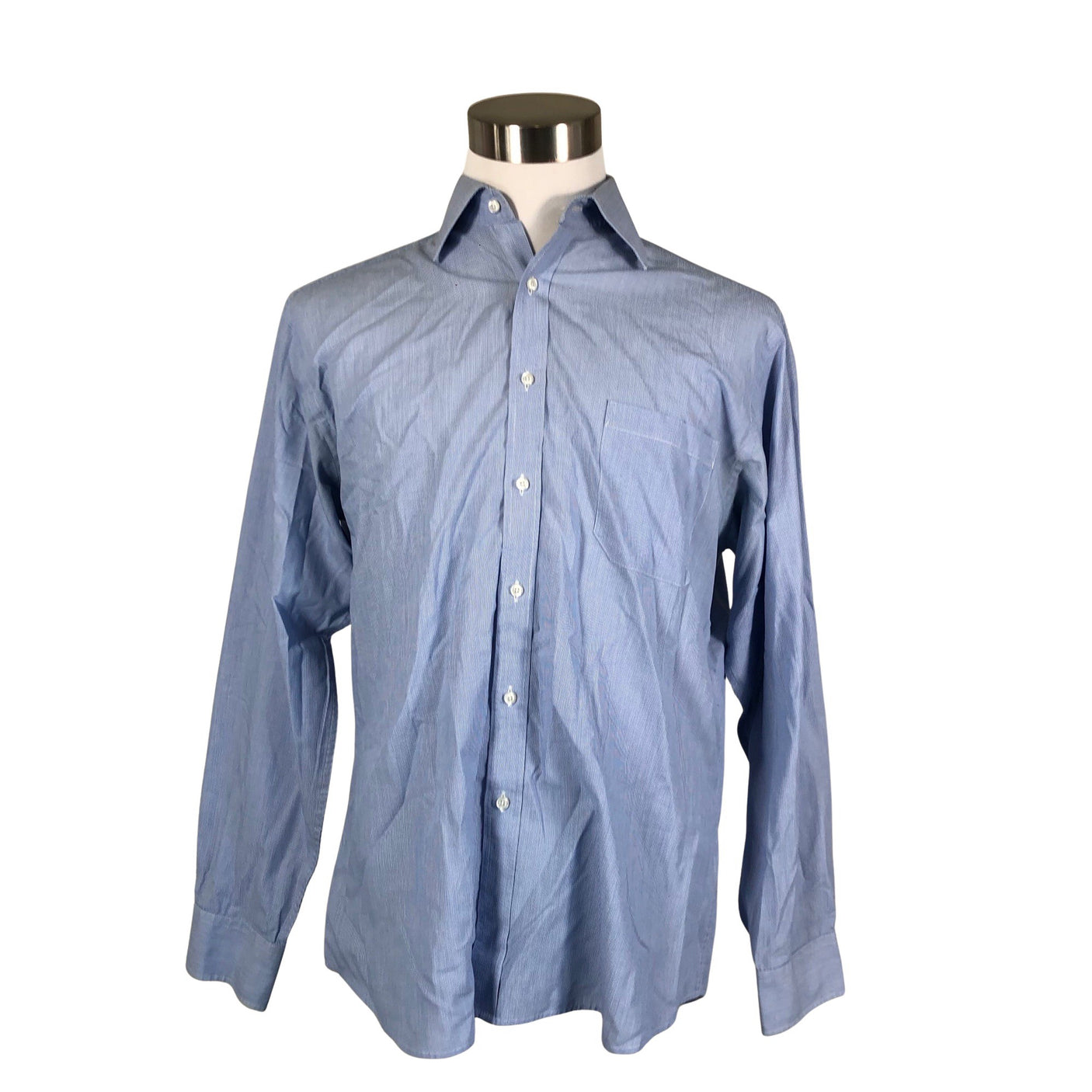 Unisex Seven Seas - Collared shirt, size L - Light blue (1)